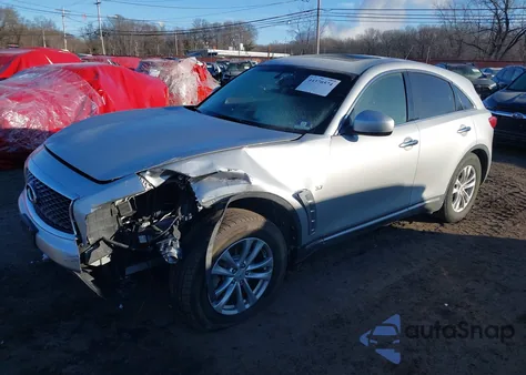 2017 Infiniti Qx70 z USA, uszkodzony, nr VIN JN8CS1MW2HM414398